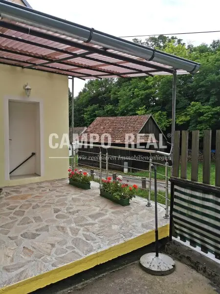 CAMPO-LANDHAUS: Kellerstöckl zum Wohnen mit 2 Kellerröhren