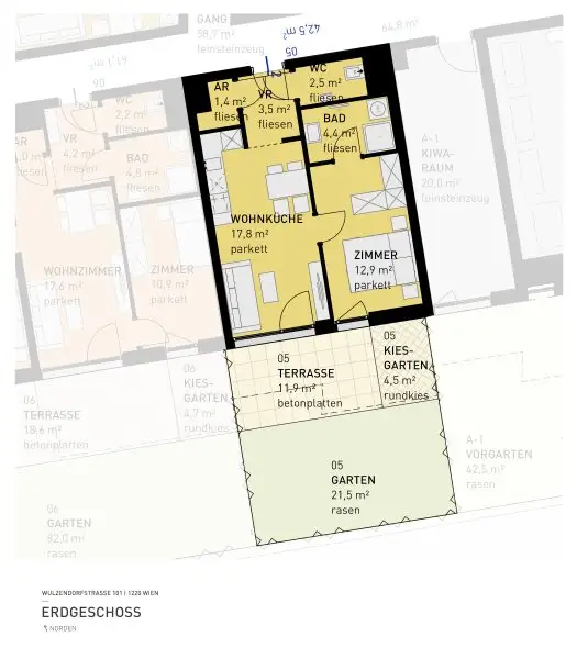 PROVISIONSFREI - Aspern Flats 101 - Ihr Traum vom Eigenheim im Grünen