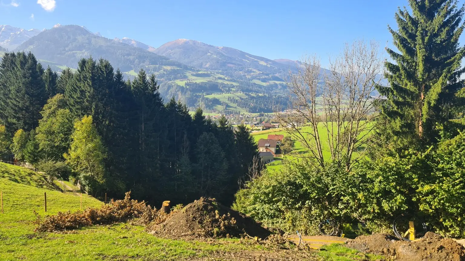 Blick Richtung Süden