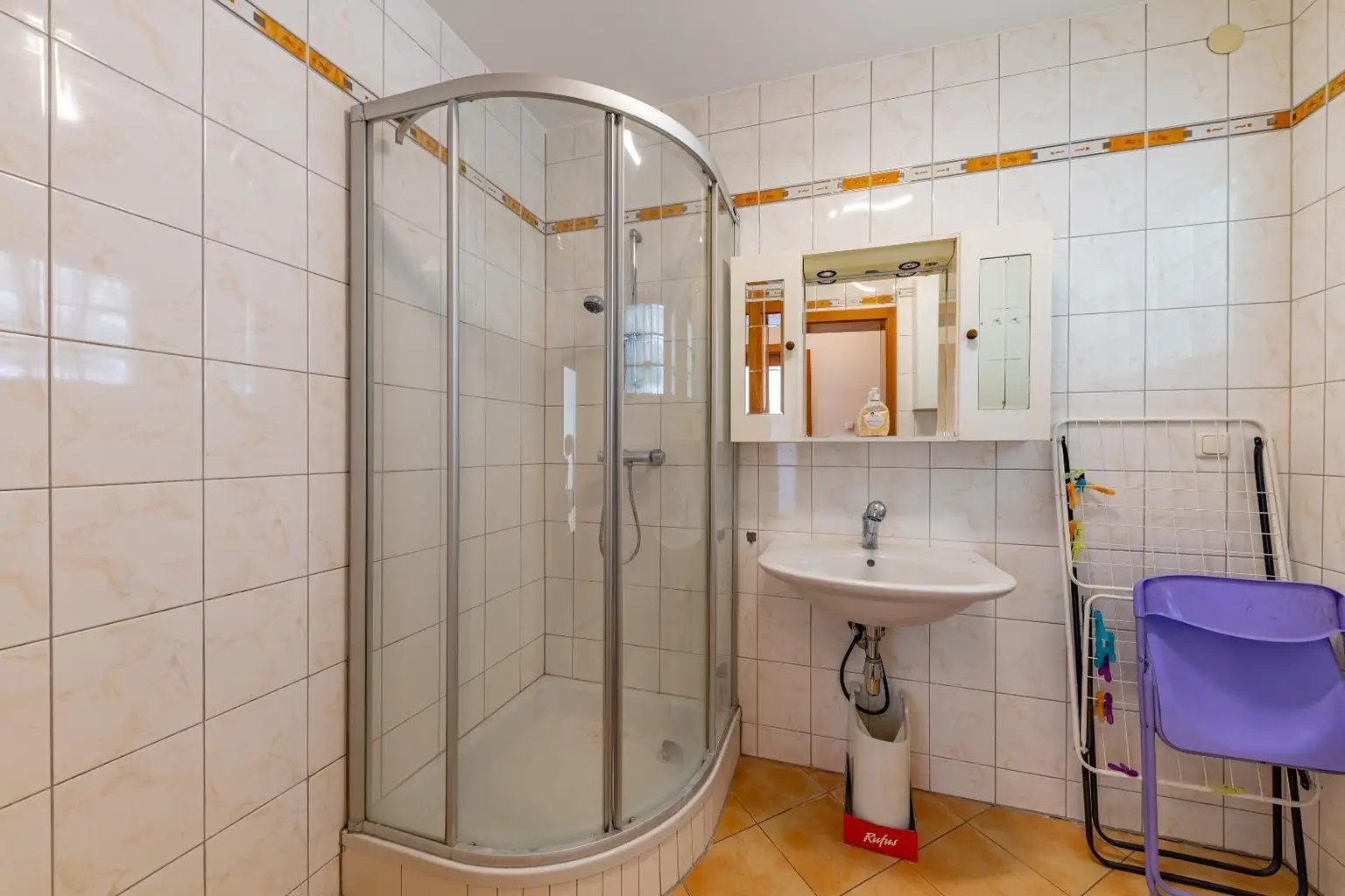 Wohnung 1: Bad