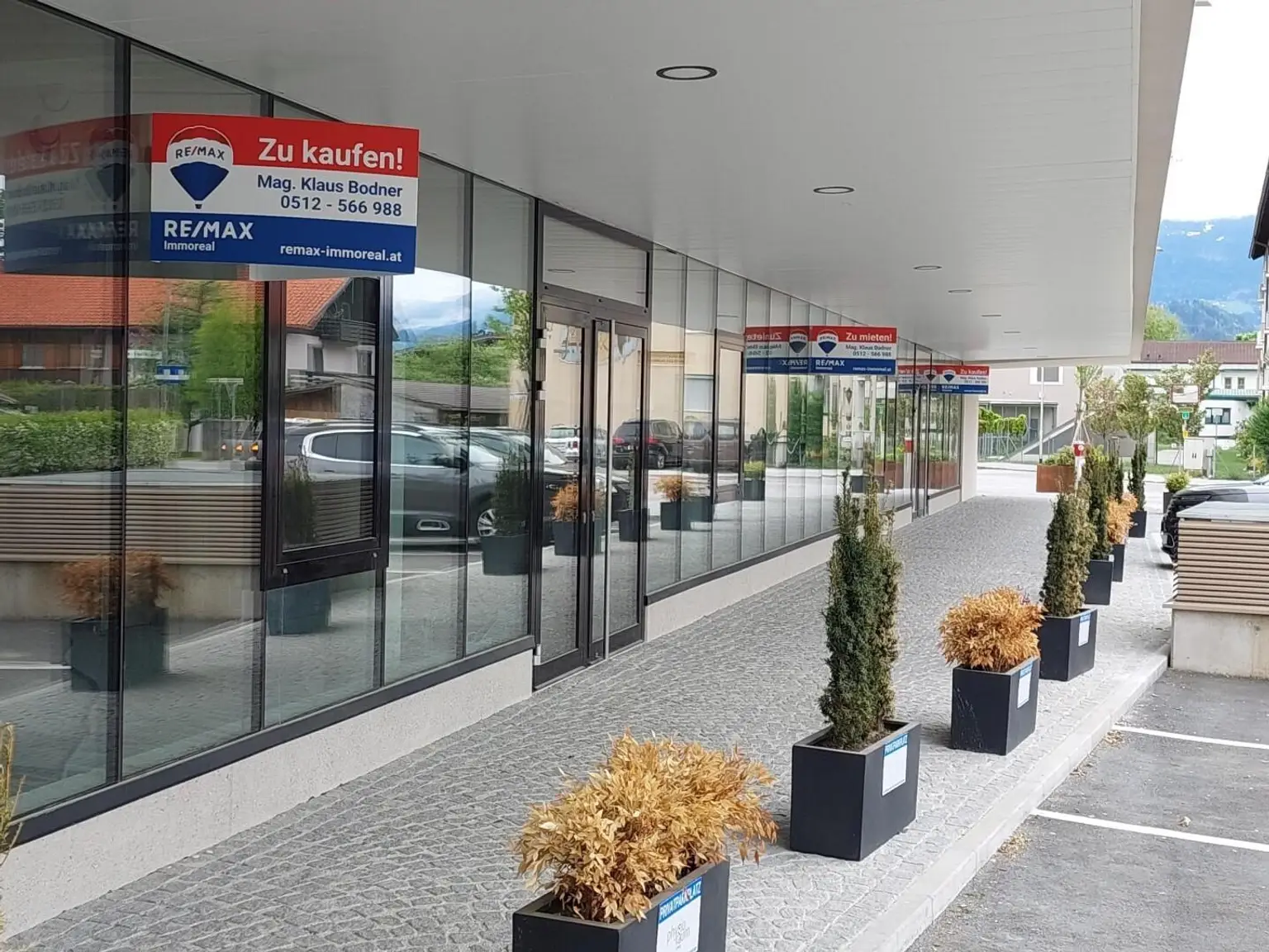 Geschäftsfront