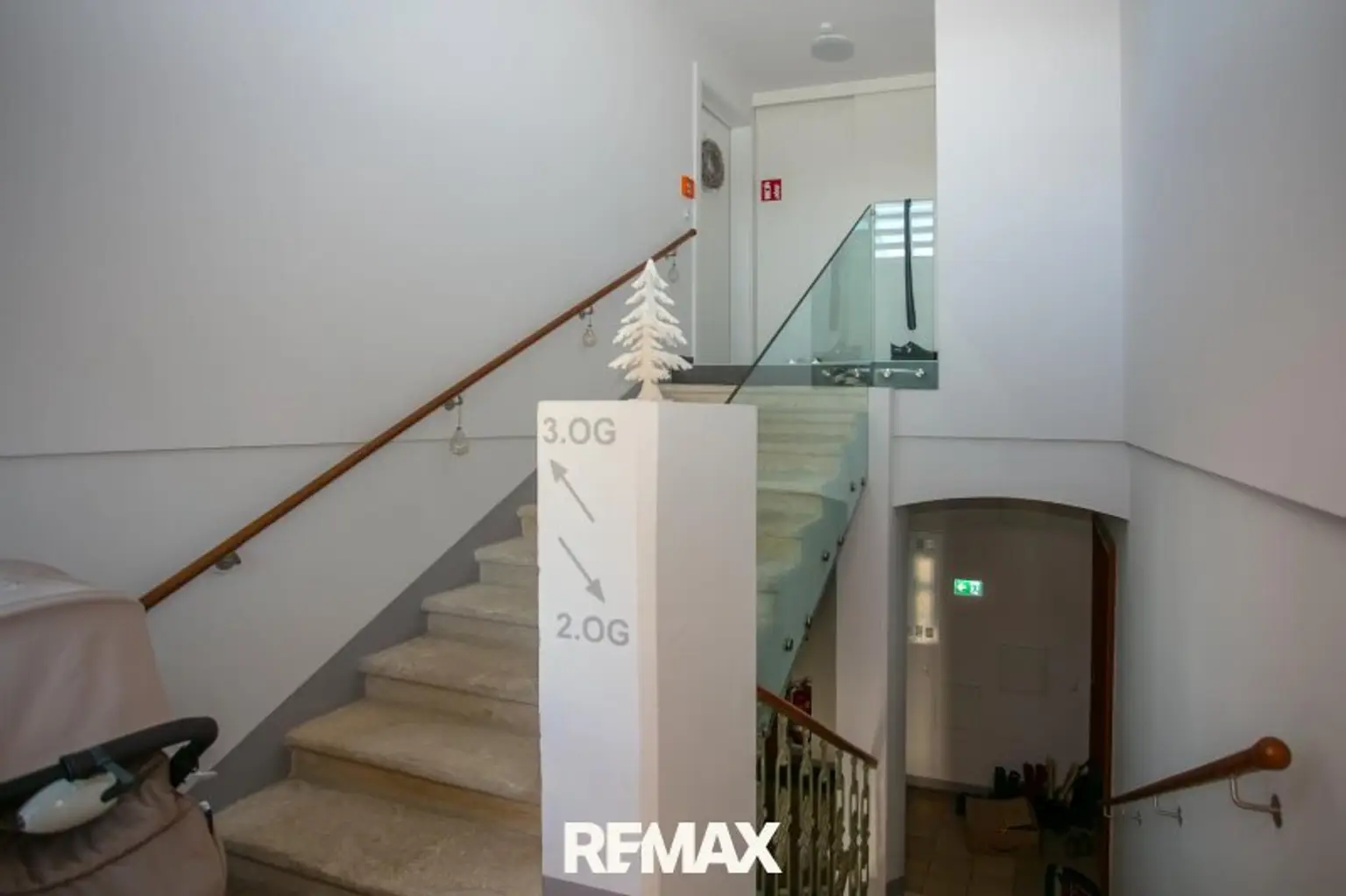 Stiege zum Appartment