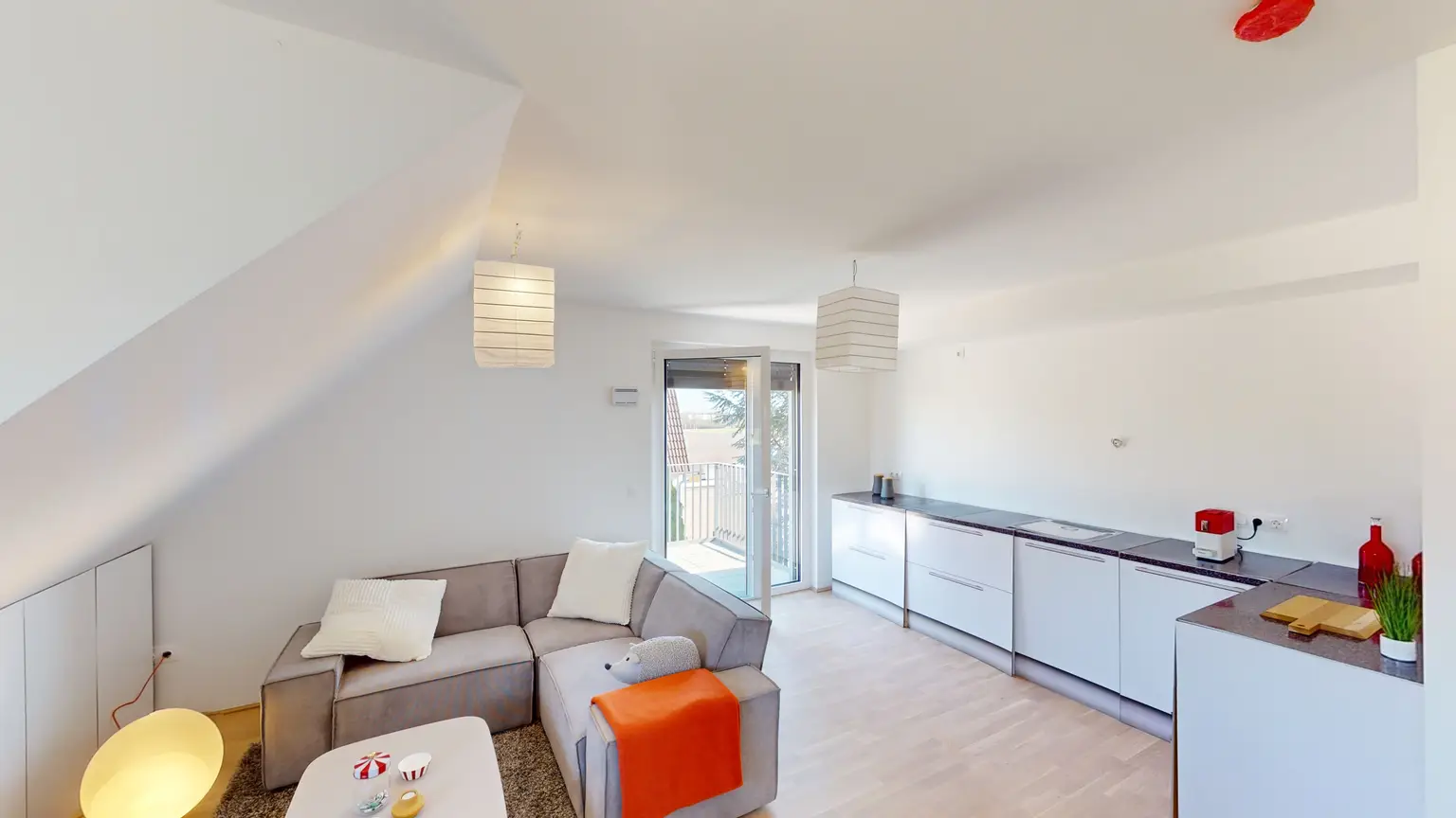 2 Zimmerwohnung mit Ost-Balkon