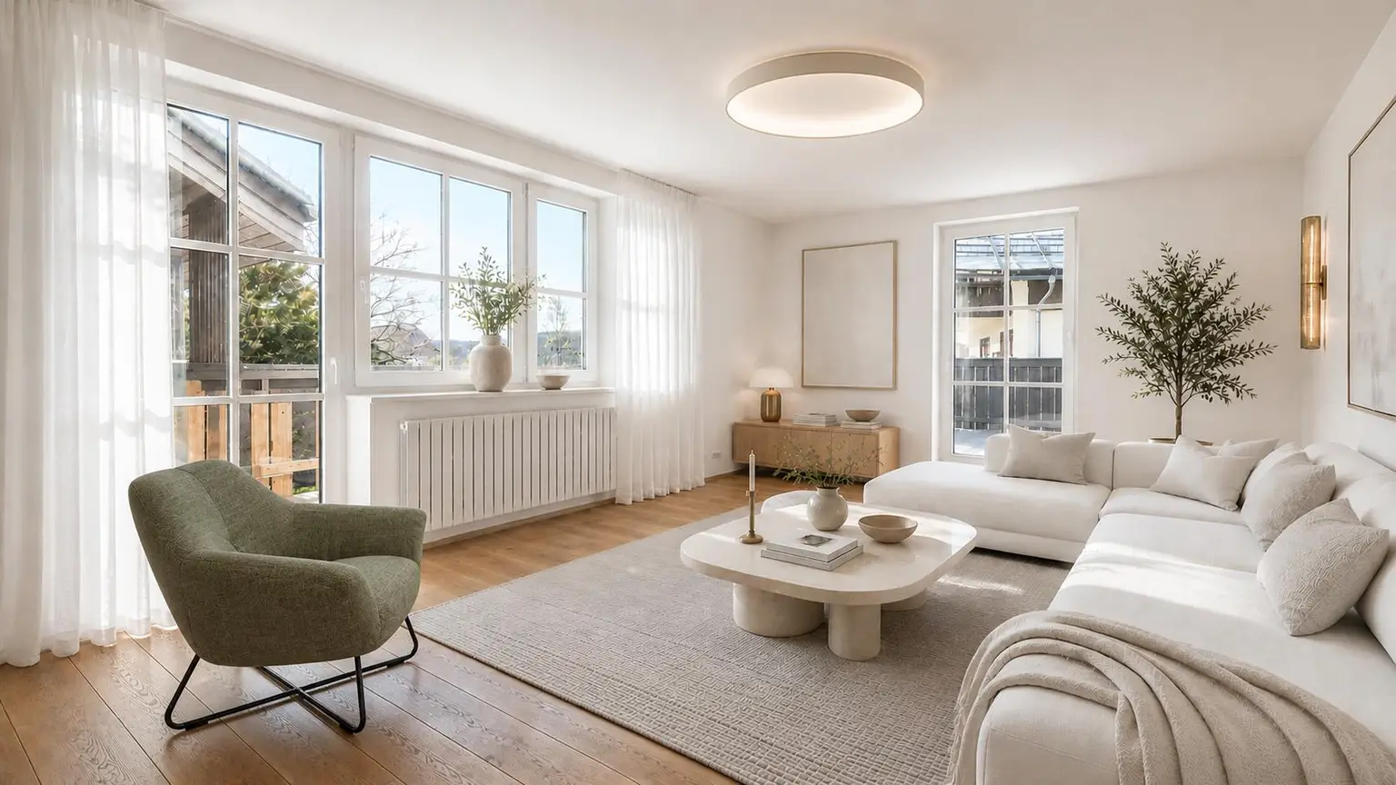 Visualisierung Wohnzimmer