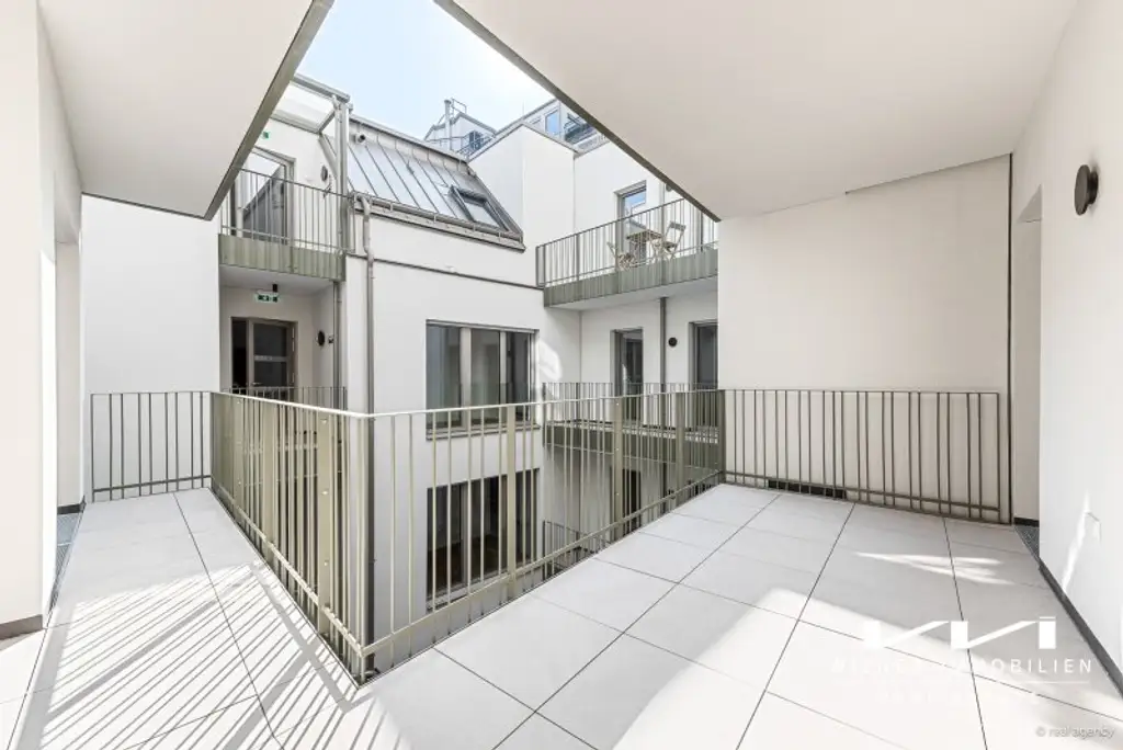 Loftartige 4 Zimmer Wohnung in der Hutfabrik - Erstbezug mitten in Wieden