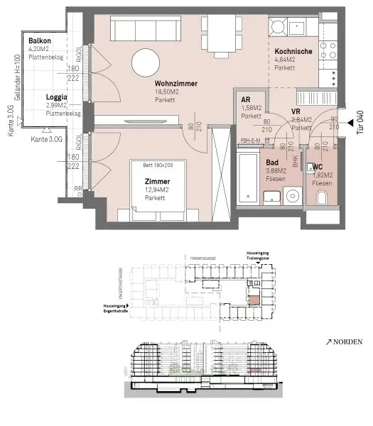 PROVISIONSFREI - Modernes wohnen am Donauufer mit Donaublick!