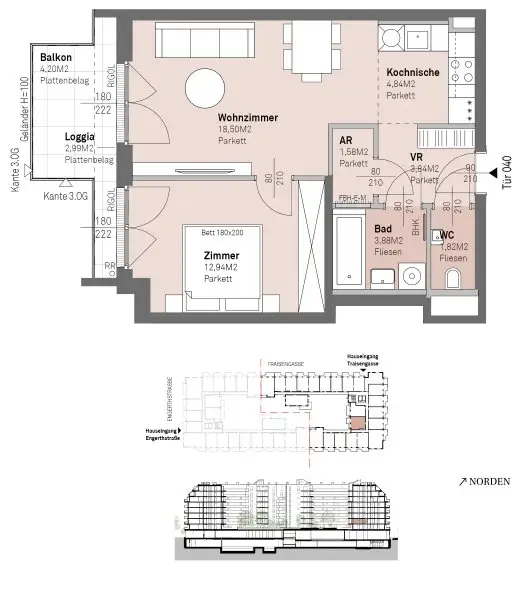 PROVISIONSFREI - Modernes wohnen am Donauufer mit Donaublick!