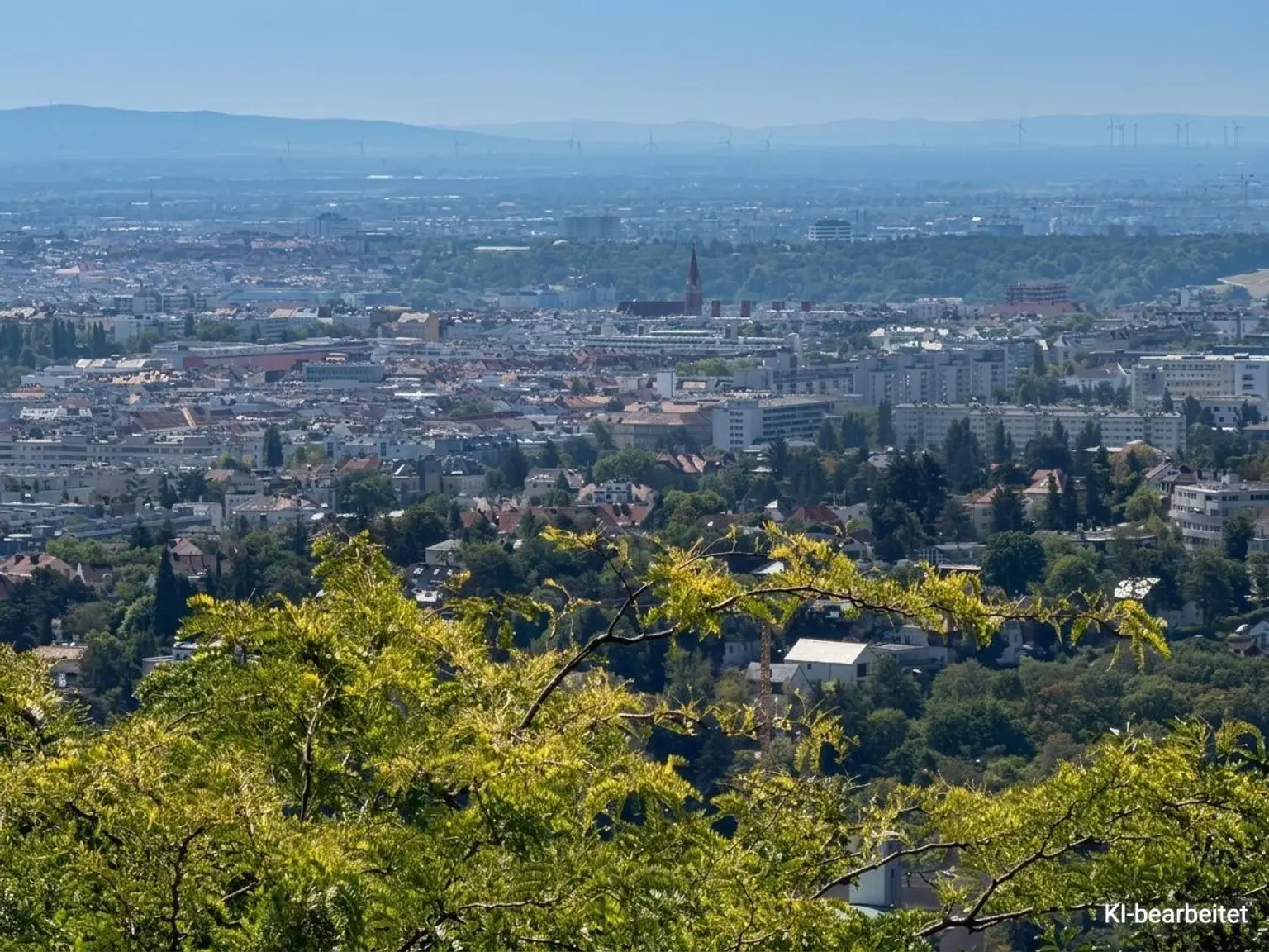 Ausblick Grundstück 1180 Wien
