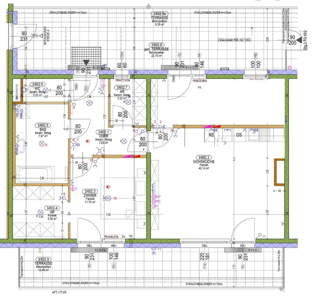 "Vollausgestattete Dachgeschosswohnung mit Terrasse"