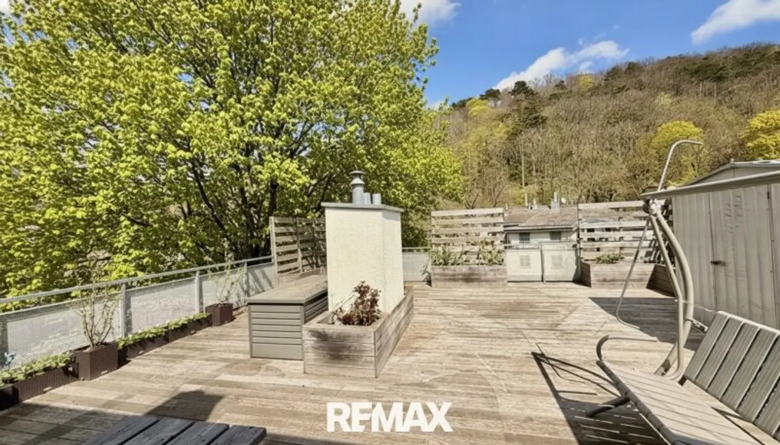 Terrasse 1. DG Ausrichtung Norden