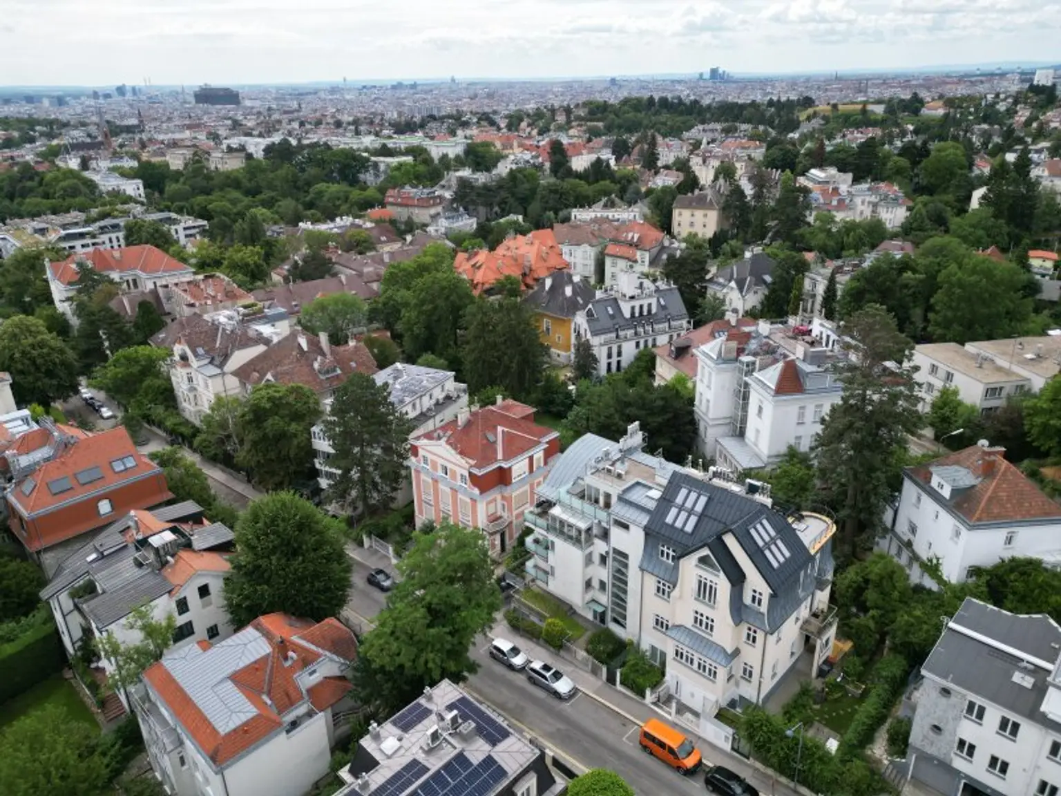 Haus Drohnenaufnahme