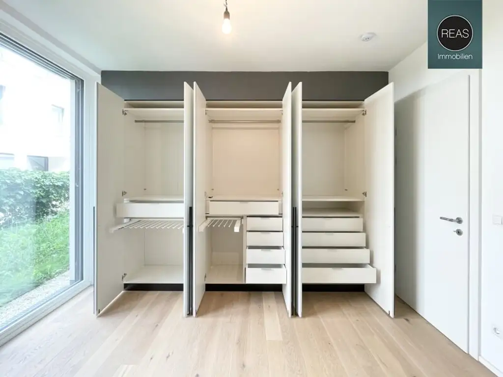 Provisionsfrei: Wohnresidenz Zögernitz! Luxus Gartenwohnung in Döblinger Bestlage! Garagen verfügbar!
