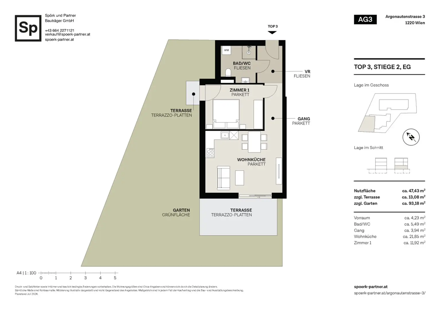 BESTLAGE ALTE DONAU - Ein Zuhause für Menschen, die die Alte Donau bewusst wählen.