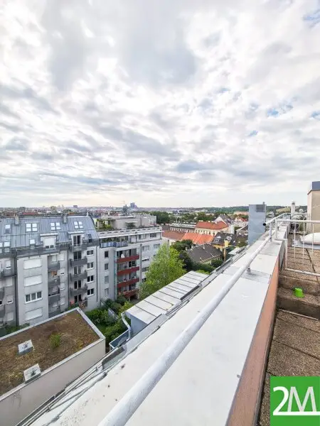 Fernblick Dachterrasse