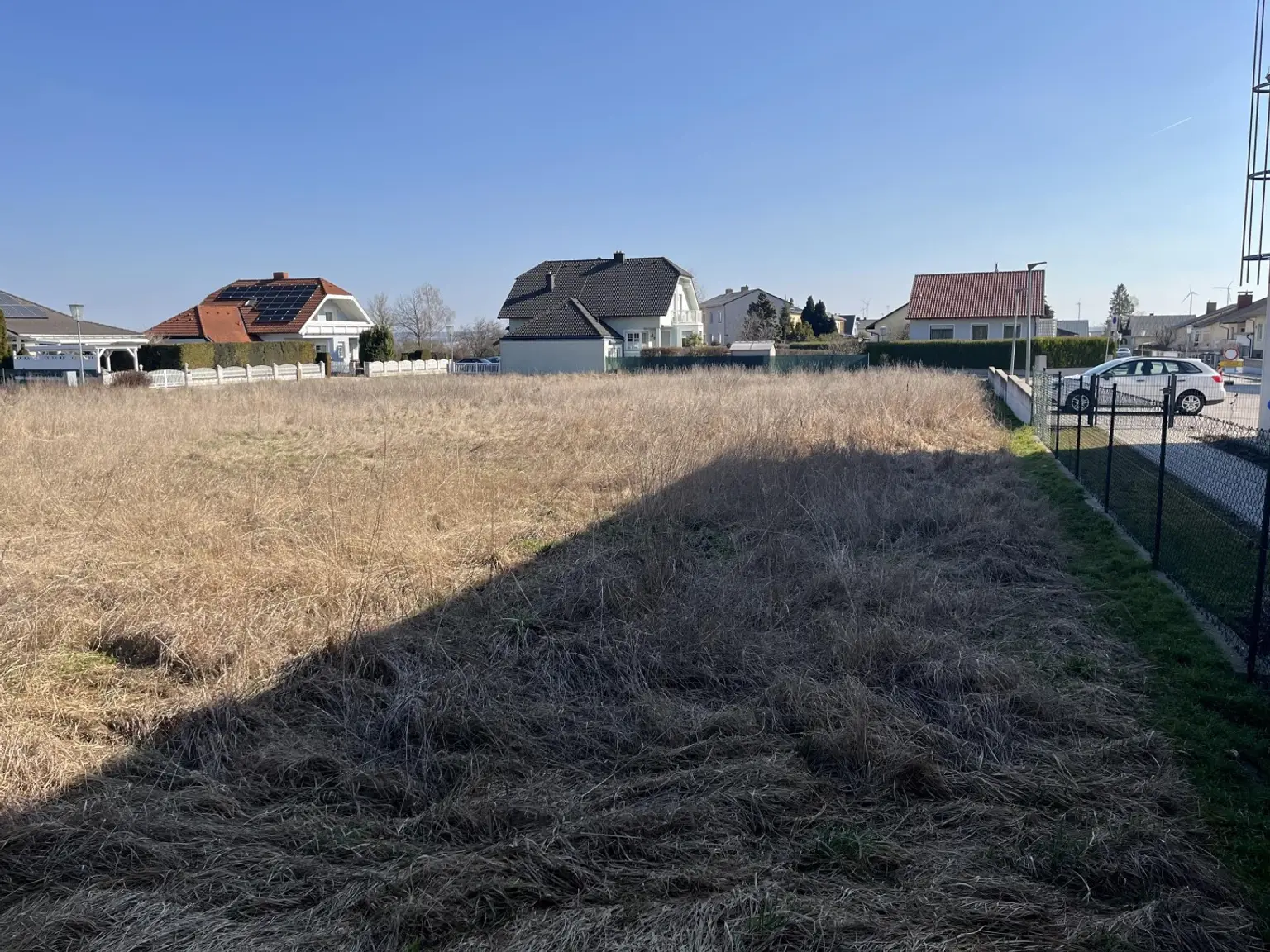 gepflegtes Grundstück