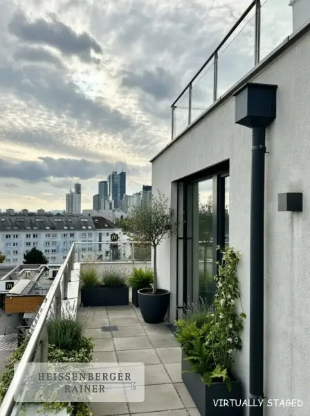 PANORAMA, TERRASSEN UND TOLLE AUFTEILUNG /// PENTHOUSE /// ALTE DONAU, UNO, DONAUZENTRUM /// VORSTEUERABZUG MÖGLICH!