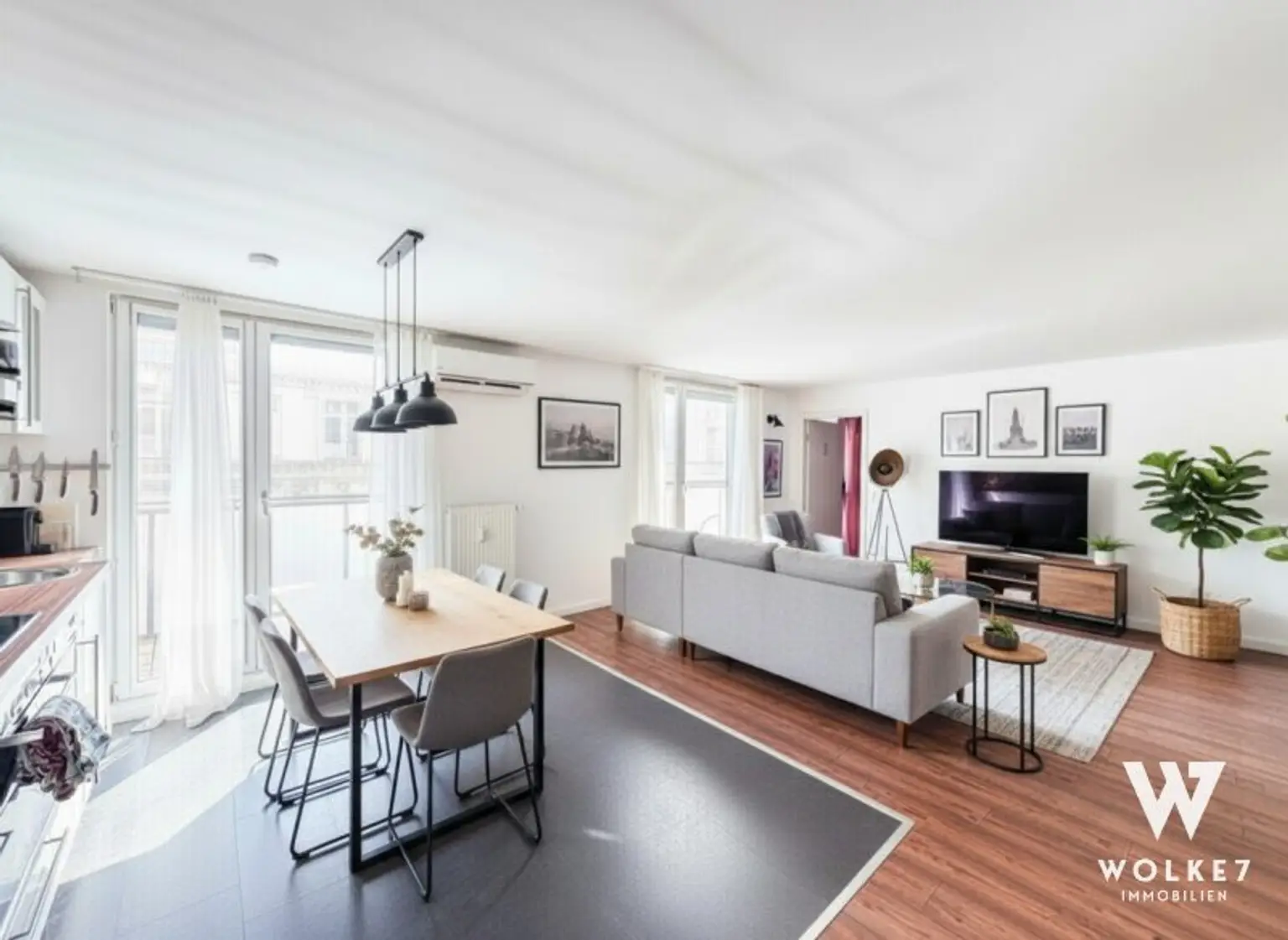 Helle 3-Zimmer-Wohnung mit gr. Terrasse nahe Naschmarkt | Klima | 3 Gehminuten U4 Pilgramgasse