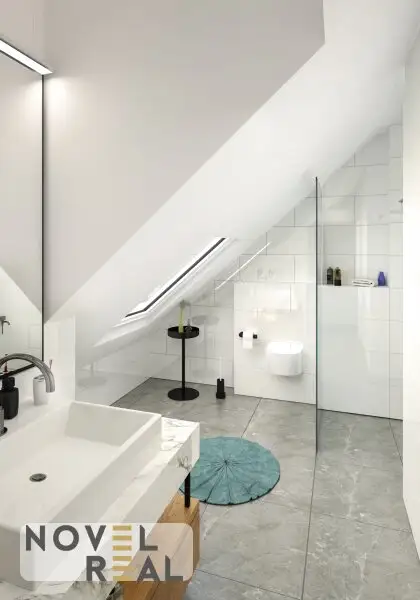 SCHLÜSSELFERTIGES ECKREIHENHAUS - 136 m² - ZIEGELMASSIV - AUF EIGENGRUND - UNVERBAUTER FERNBLICK