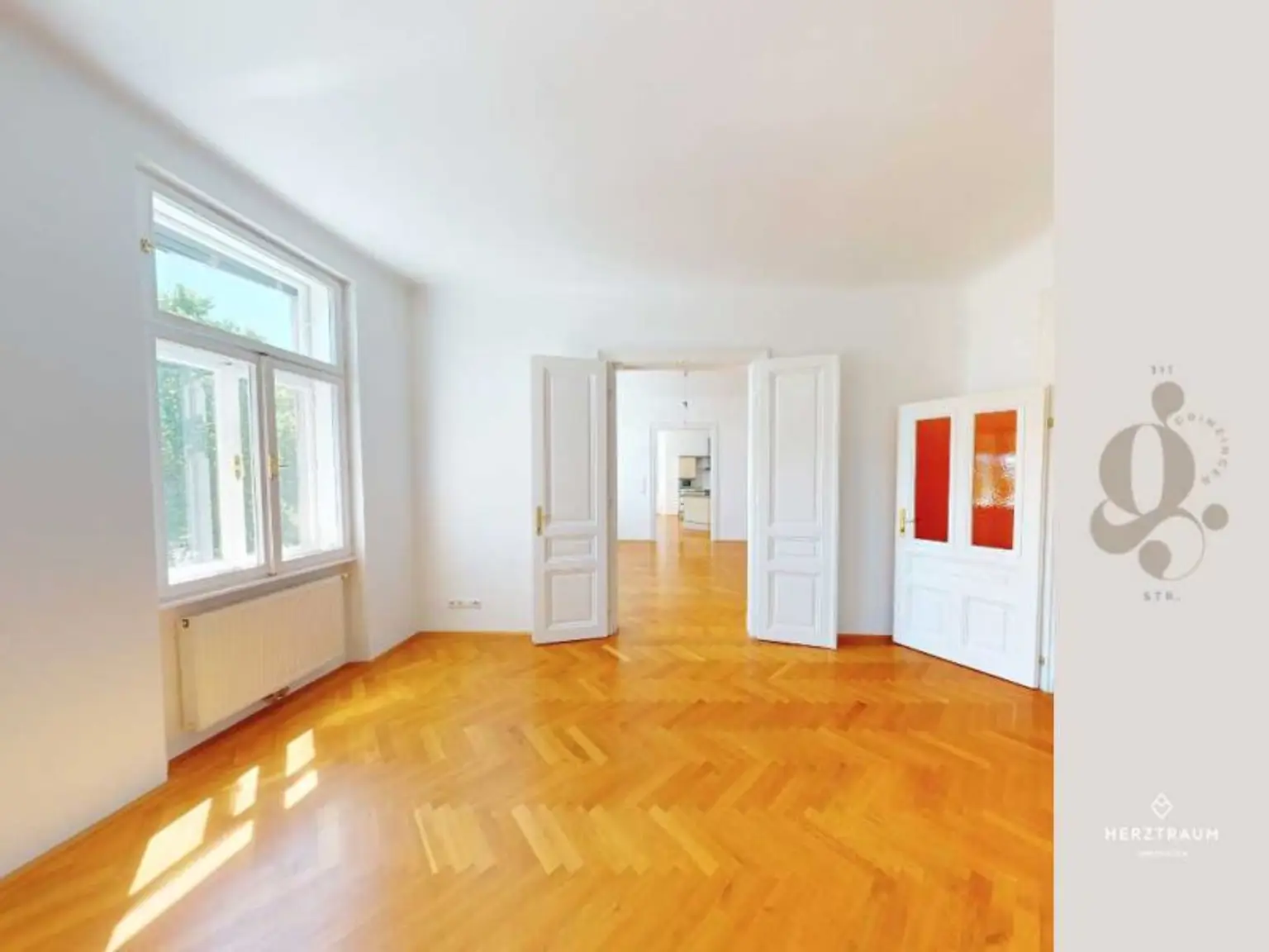 Wiener Altbaucharme mit Weitblick – Großzügige 124 m² Erkerwohnung im 19. Bezirk – PROVISIONSFREI
