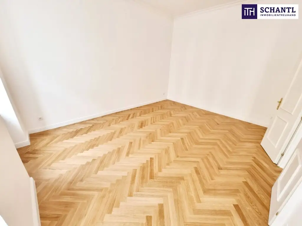 Stuck an der Decke. Gänsehaut im Herzen! 3 Zimmer und separate Küche in Bestlage in 1050 Wien! HIP und TRENDY die Gegend - Magisch schön das Altbauhaus - Ein MUST HAVE die Wohnung! TOP Infrastruktur + Beste öffentliche…