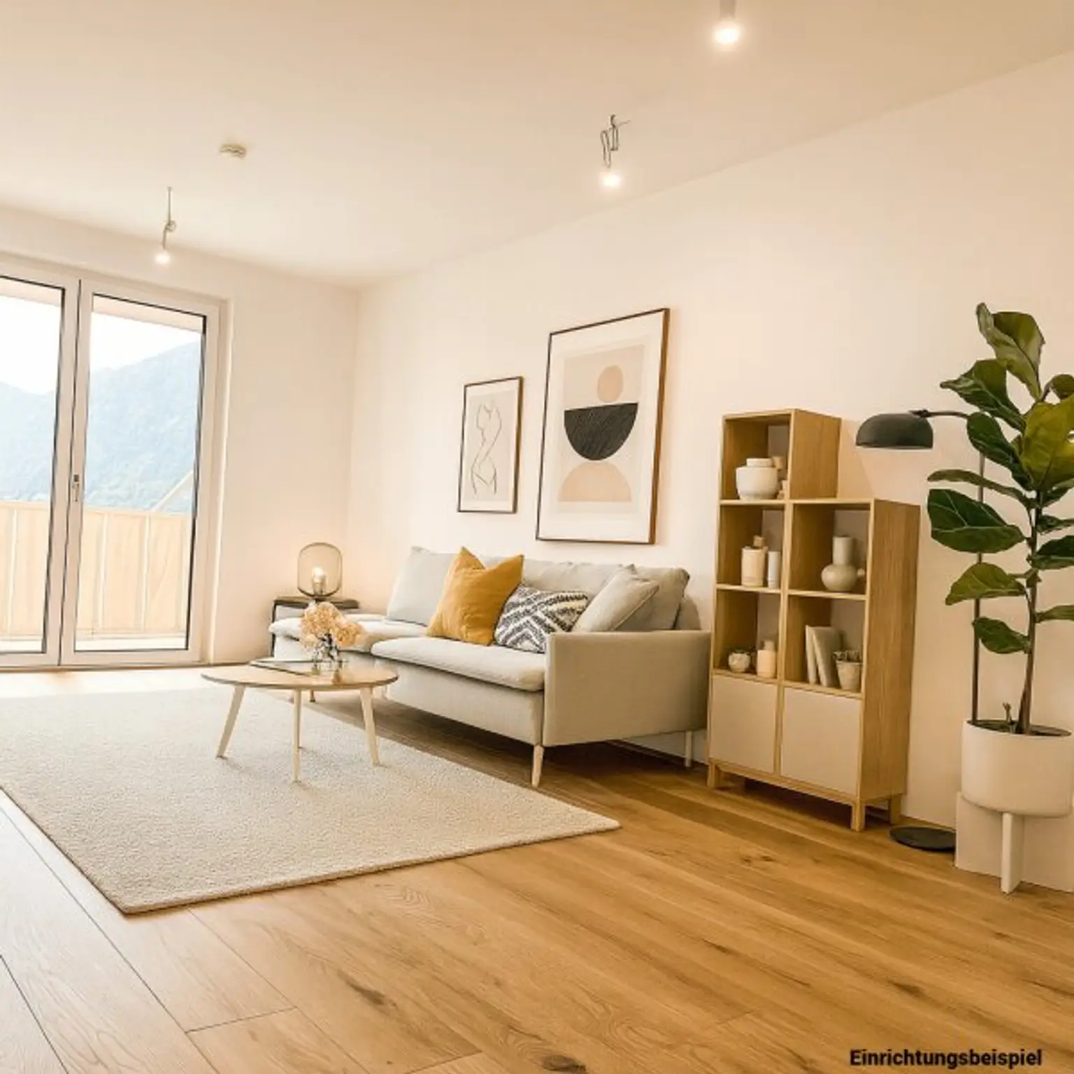 Wohn-/Essbereich Einrichtungsbeispiel