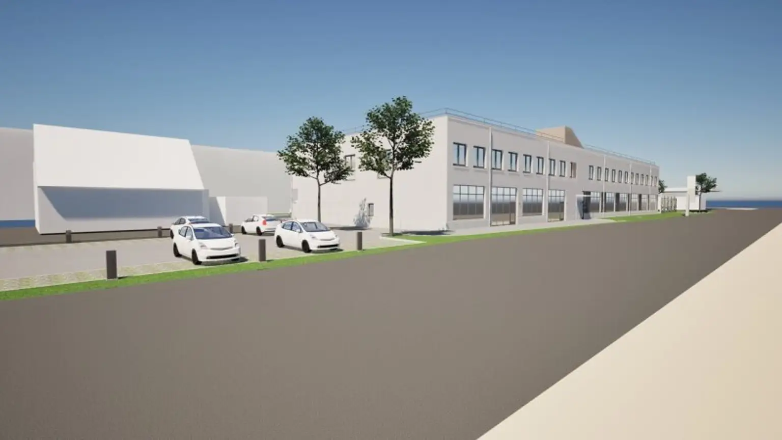 Vielseitig nutzbare Gewerbefläche in Welser TOP-Lage unmittelbar an der B1 – Erstbezug!!