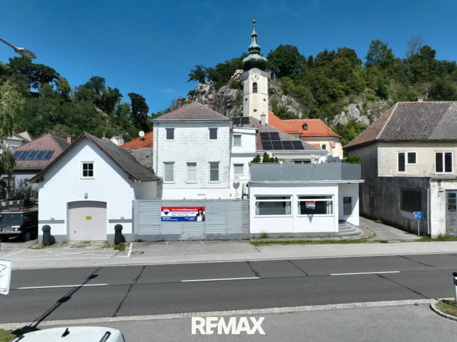 Außenansicht donauseitig