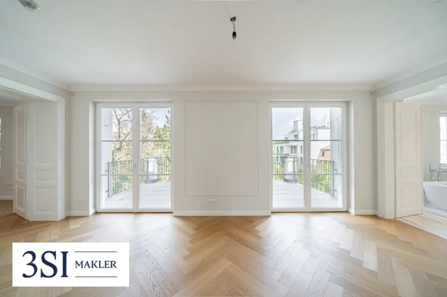 Luxus, Privatsphäre und modernste Eleganz vereint - Architektonisches Juwel in exklusiver Grünruhelage des 19. Bezirks