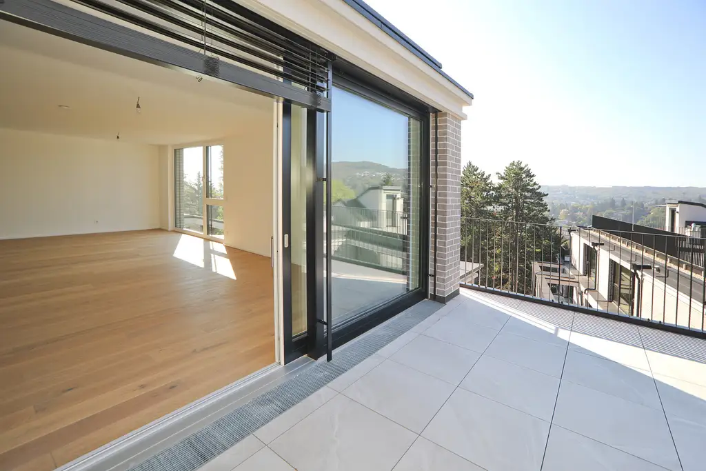 WOLKE SIEBEN – Exklusive 4-Zi Dachgeschosswohnung mit Dachterrasse  – Erstbezug