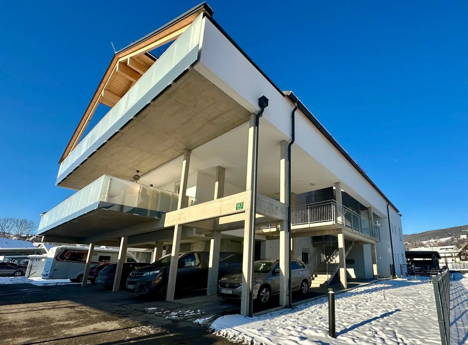 Ansicht Zugang Wohnung Bad Gams