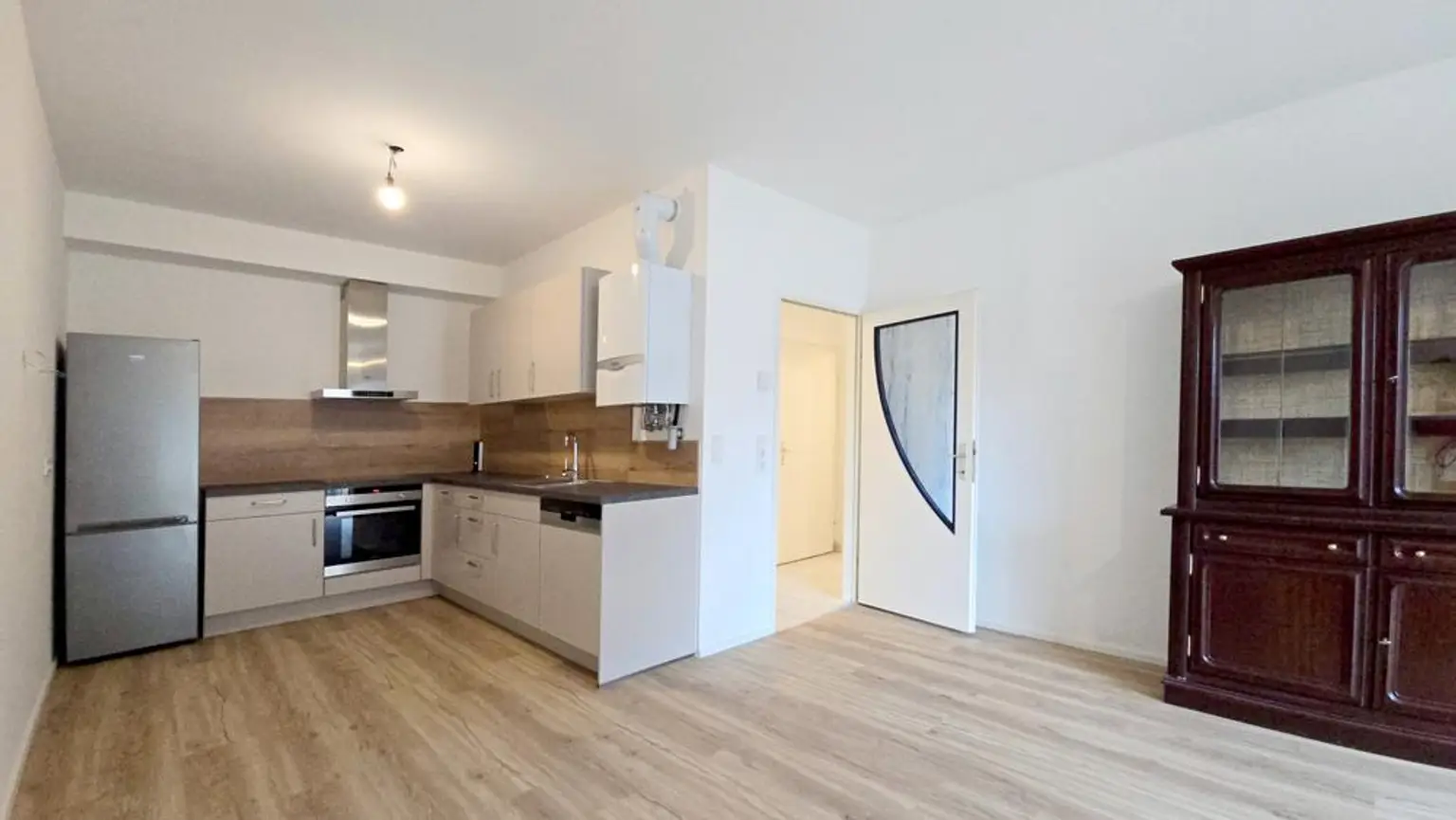 moderne, neue Küche