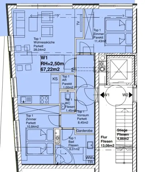Wohn(t)raum im Grünen! Großzügige Neubau-Wohnung mit Garten inkl. PKW-Stellplatz im 19. Bezirk! Wohnküche! 2 Zimmer! Terrasse! Fußbodenheizung!