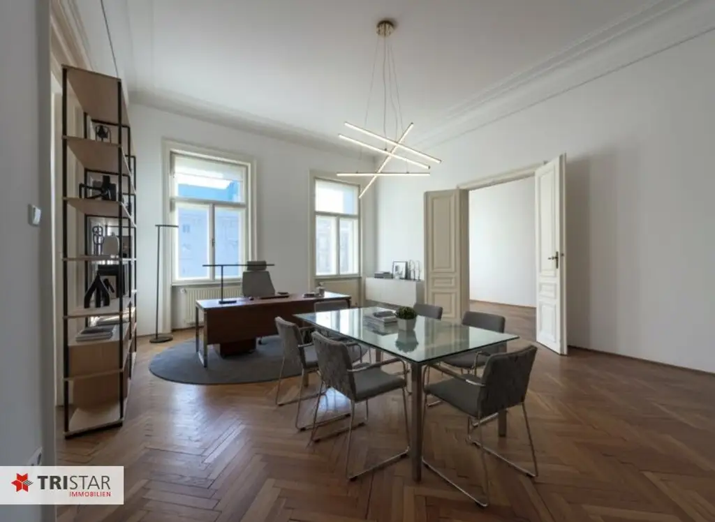 TOP:::REPRÄSENTATIVES ALTBAUBÜRO – HOCHWERTIG, SEHR GUTER GRUNDRISS, TOP LAGE - Miete in 1010 Wien:::