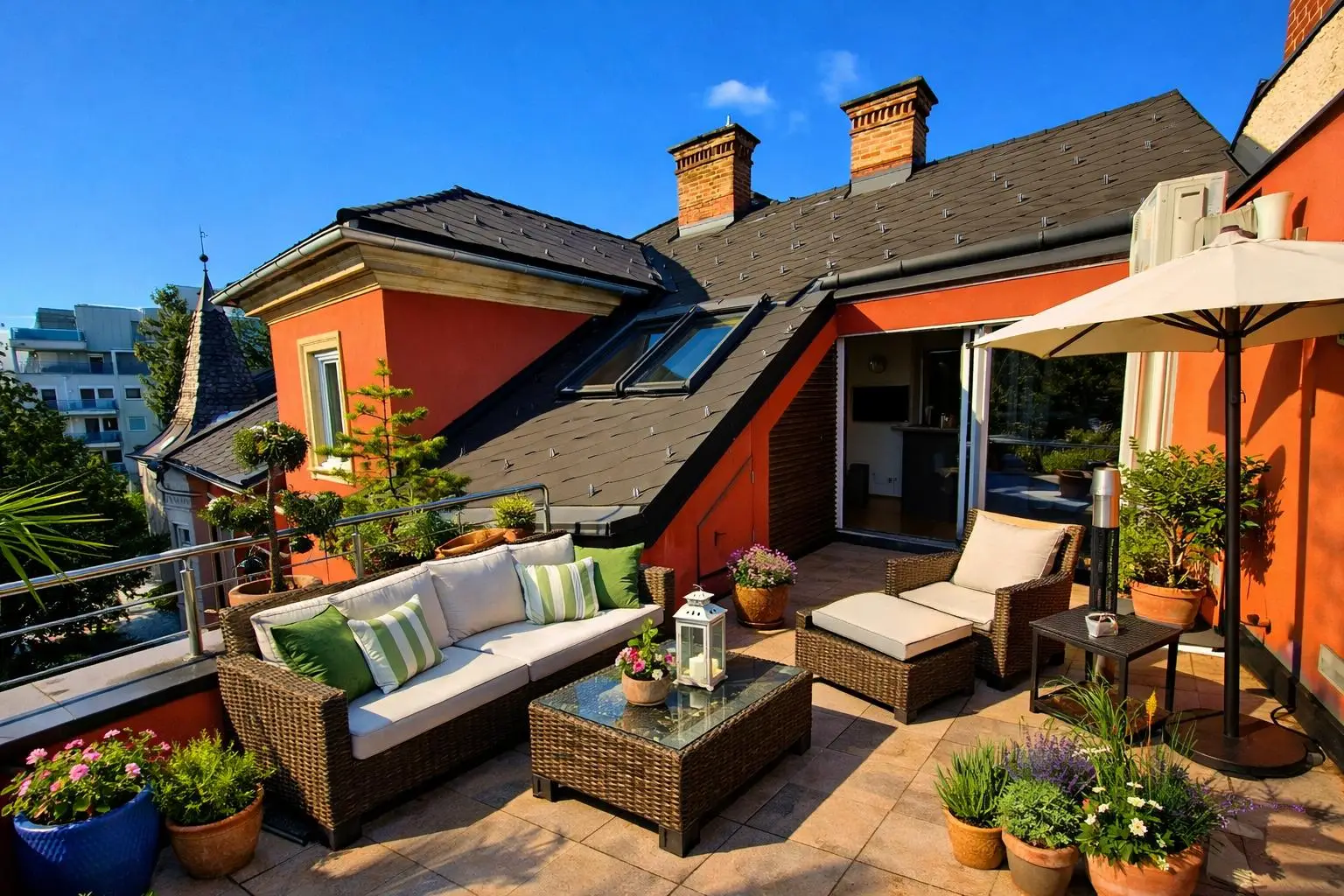 Dachterrasse