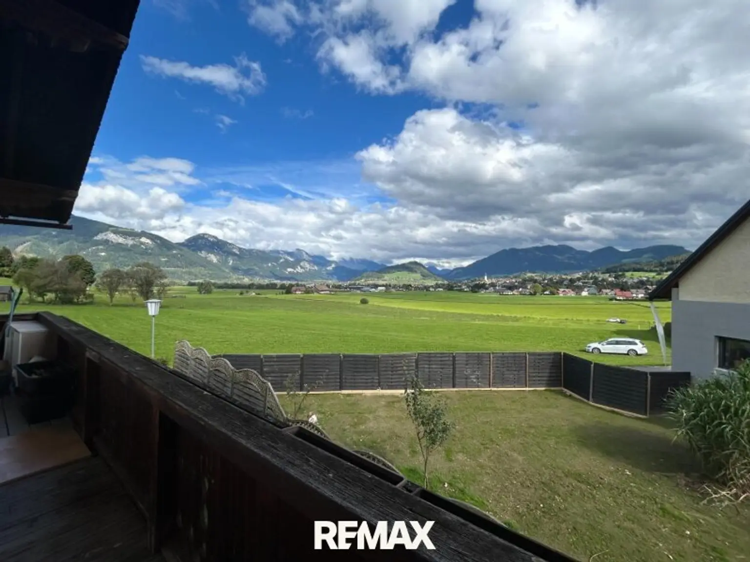 Die Aussicht Richtung Osten