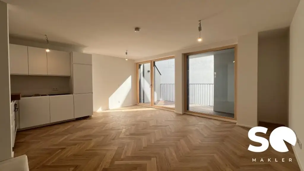 # SQ - EXKLUSIVE DACHGESCHOSSWOHNUNG IN 1030 WIEN - SEIDLGASSE - 2 ZIMMER und TERRASSE - TOP 13