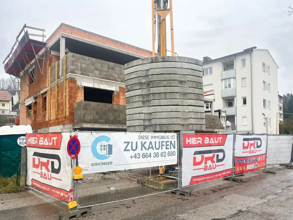 Modern wohnen in Steyr: Neubau-3-Zimmer-Wohnung mit sonniger Terrasse - PROVISIONSFREI - nur mehr 2 Einheiten frei