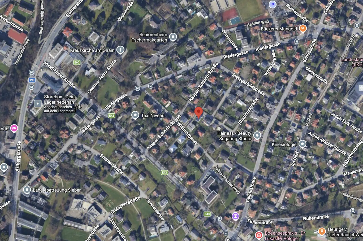 Infrastruktur Quelle Google Maps
