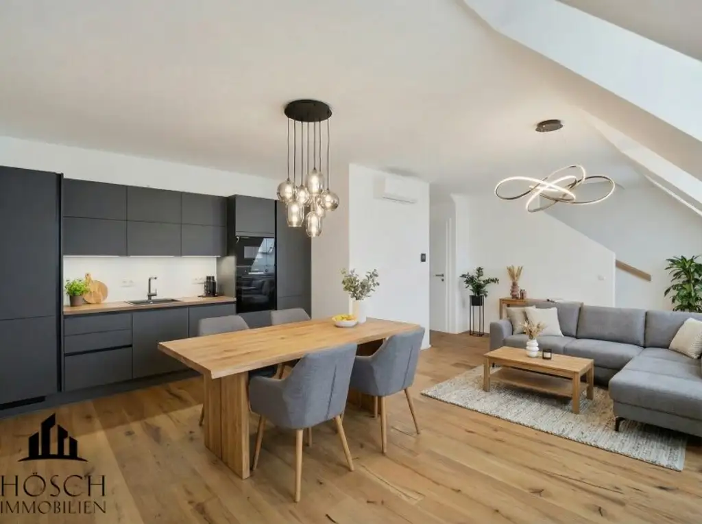 Exklusive Dachgeschosswohnungen in Margareten