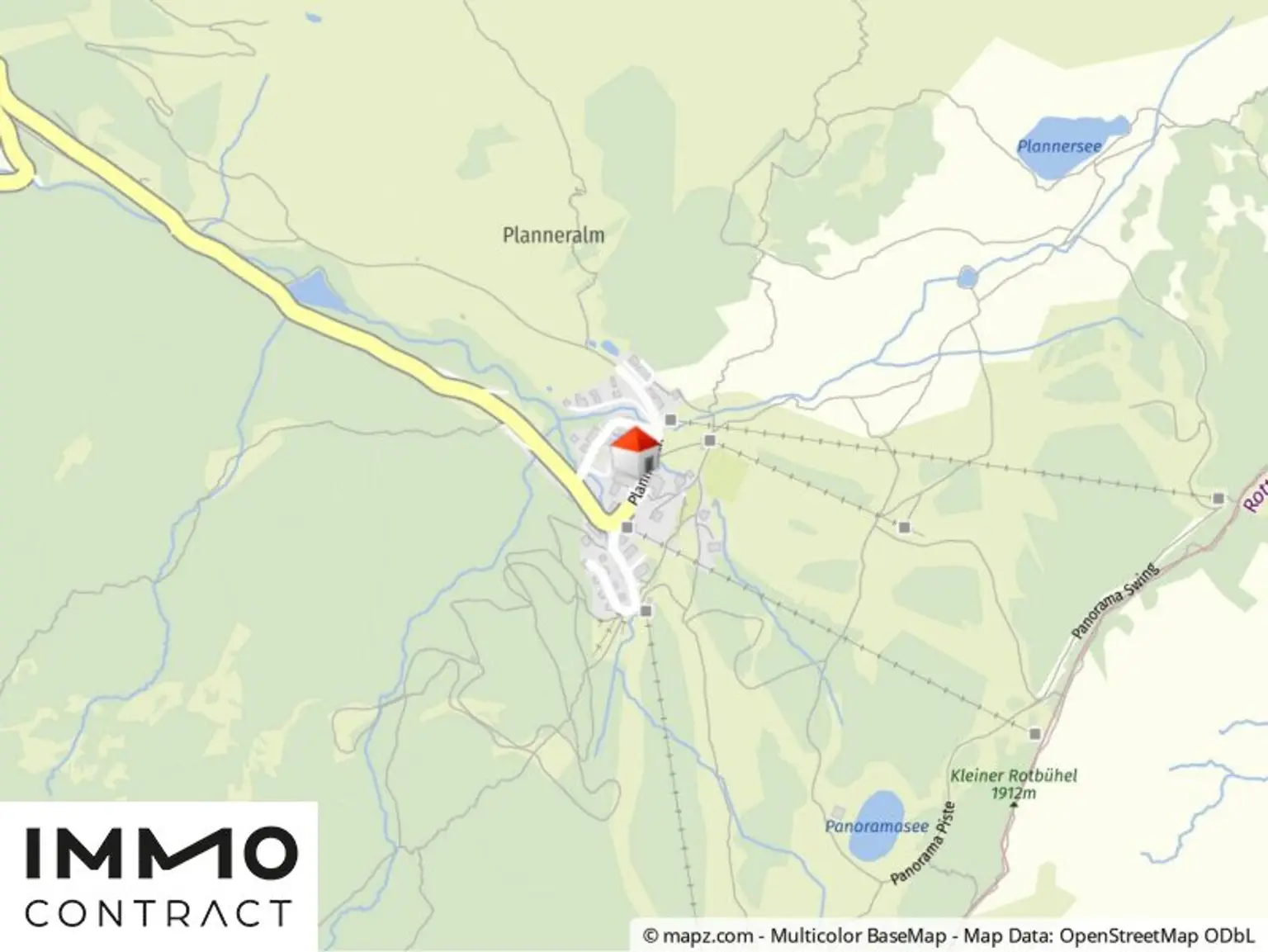 Geolyzer Kartenausschnitt