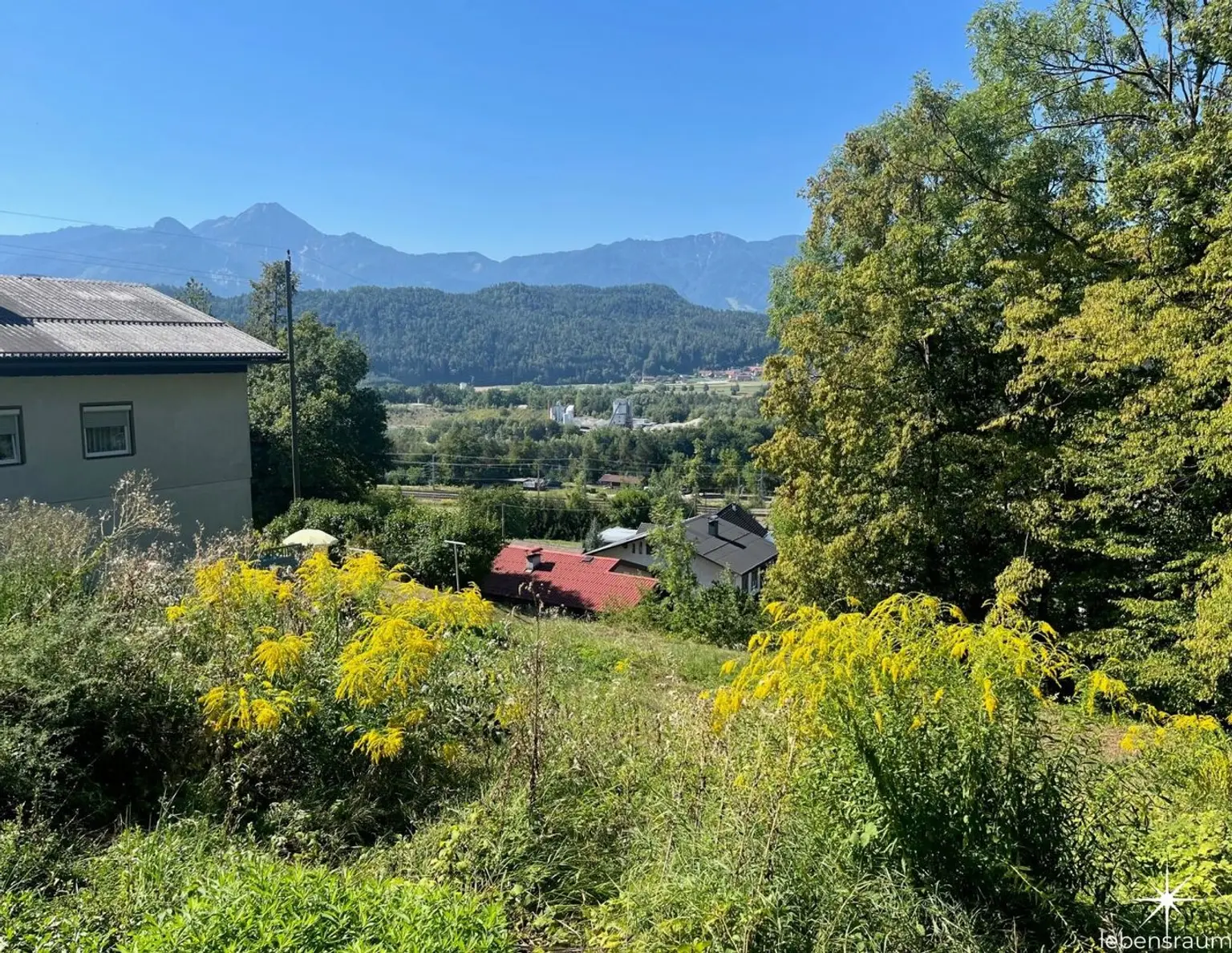 Baugrundstück in Wernberg-Goritschach. Mit Weitblick und viel Sonne.