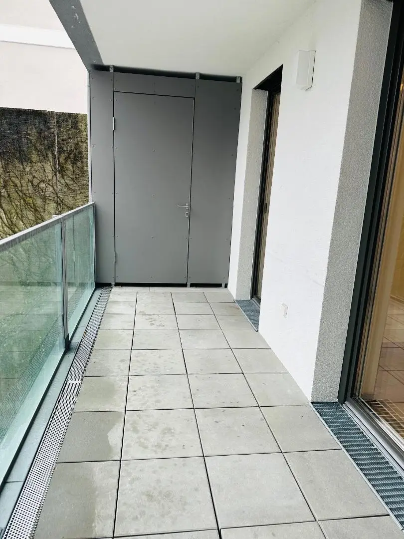 Loggia mit Abstellraum