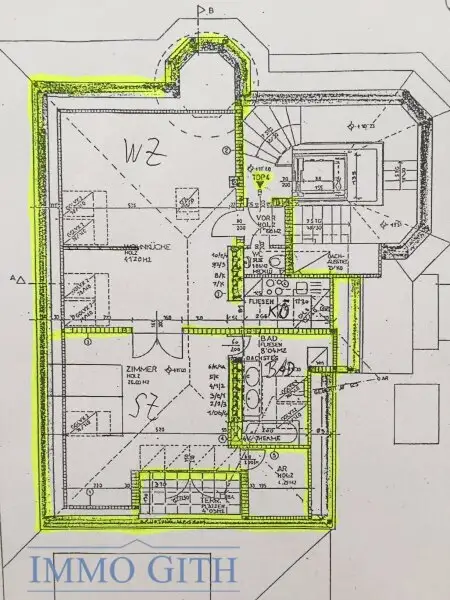 PROVISIONSFREI: PENTHOUSE MIT TERRASSE, LIFT UND KLIMA-ANLAGE IN HIETZINGER VILLA!
