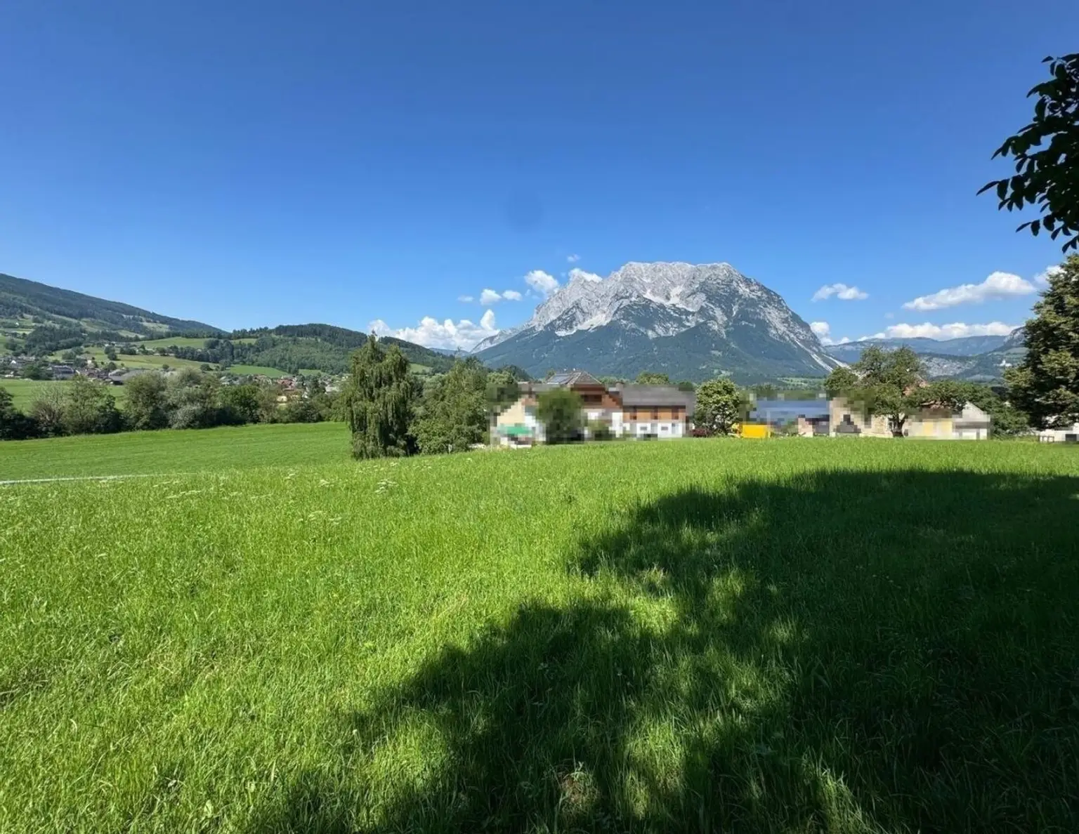 Grundstück in sonniger Lage mit beeindruckendem Blick auf den Grimming!