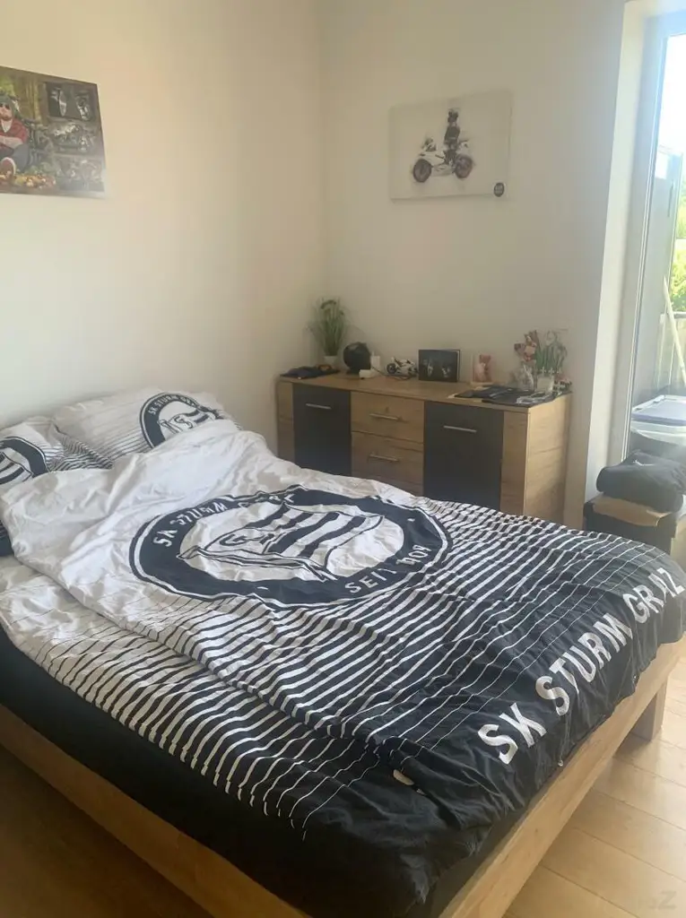 Moderne  2-Zimmerwohnung mit schönem Balkon   in Raaba