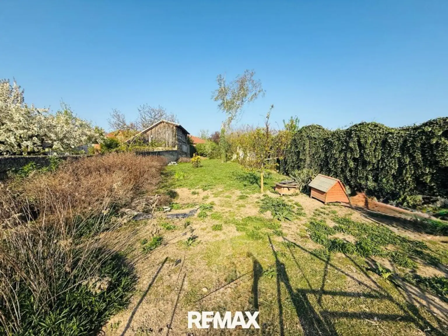 hinterer Garten ehemaliger Hühnerauslauf