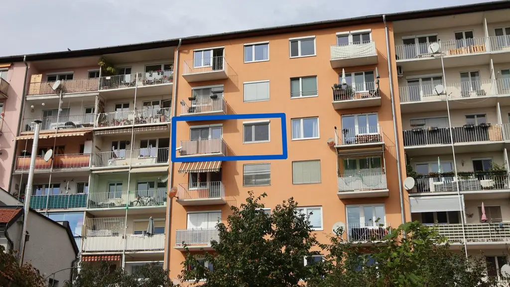 Sonnige 2-Zimmer-Wohnung in Toplage mit Traumaussicht