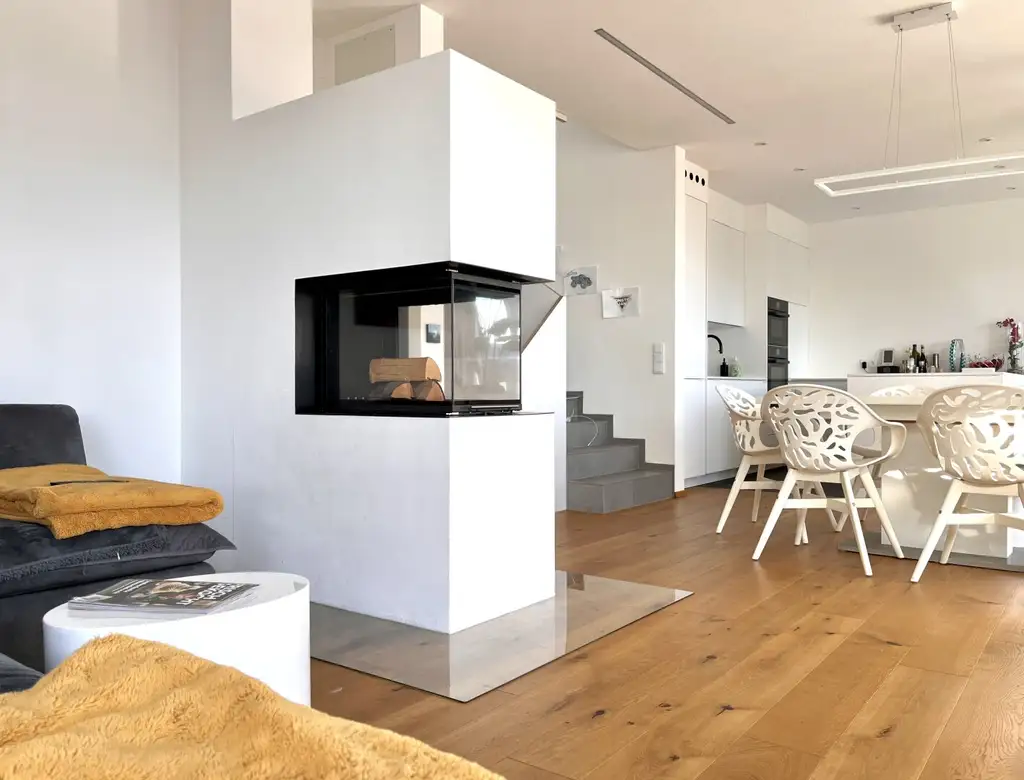 Modernes Architektenhaus mit Seeblick