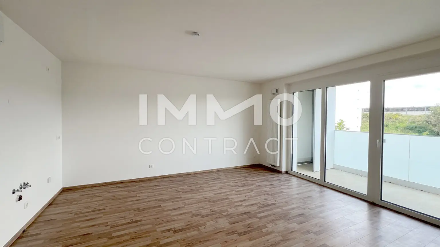 48,32qm geförderte 2ZI-Balkon-Wohnung
