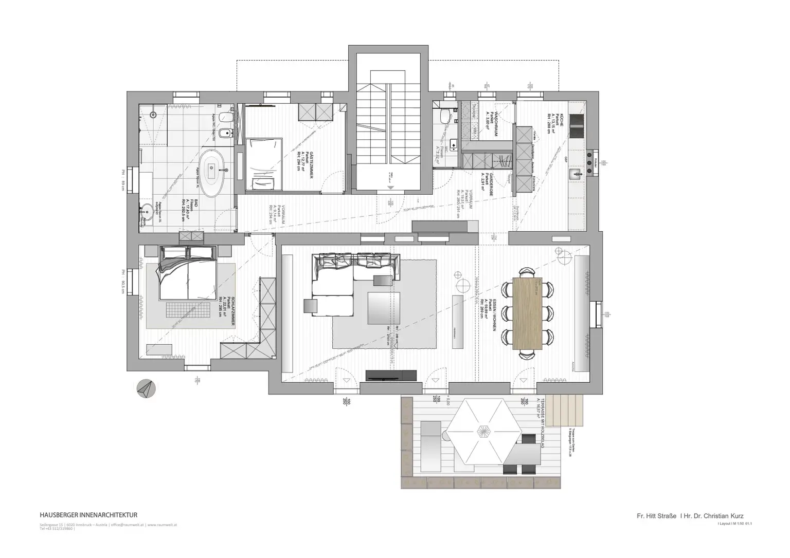 Einzigartig! Wunderschöne Designer-Wohnung mit Baurecht